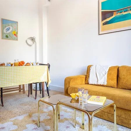 Petit Jaune, T2 Centre Ville Marseille Avec Balcon Exterior foto