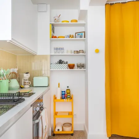 Petit Jaune, T2 Centre Ville Marseille Avec Balcon Exterior foto