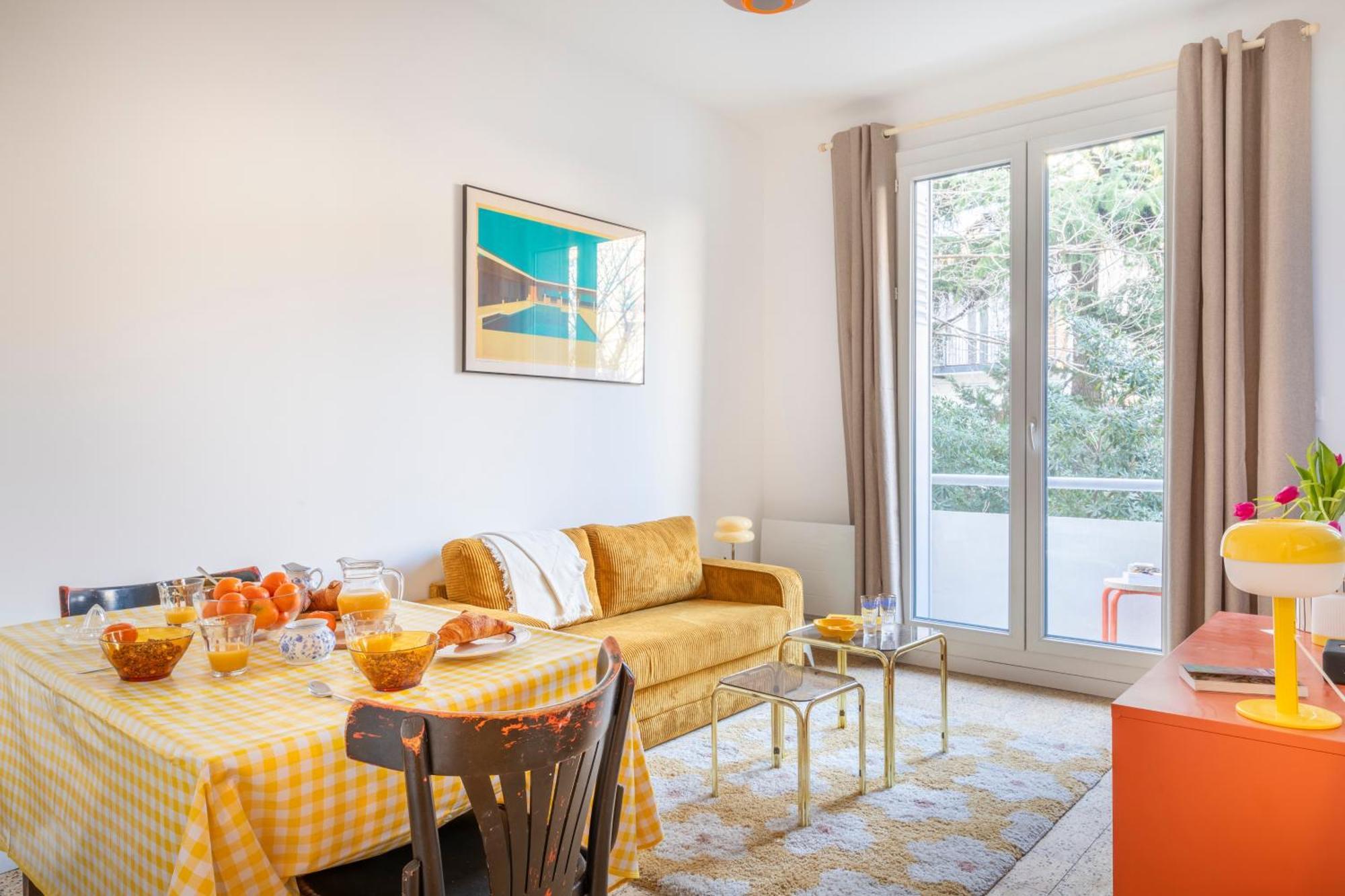 Petit Jaune, T2 Centre Avec Balcon Apartment *